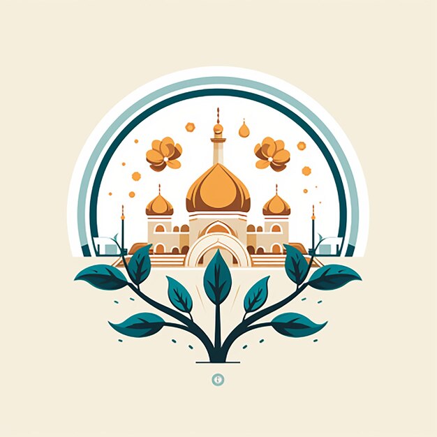 Illustration des Logos der Moschee