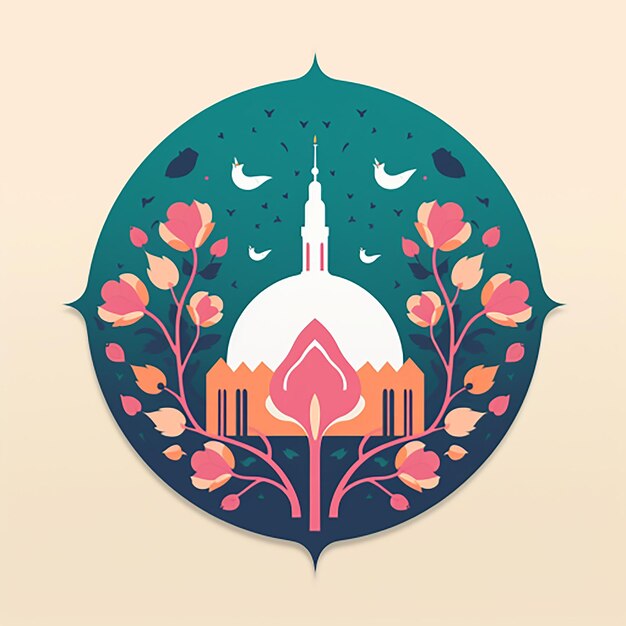 Illustration des Logos der Moschee