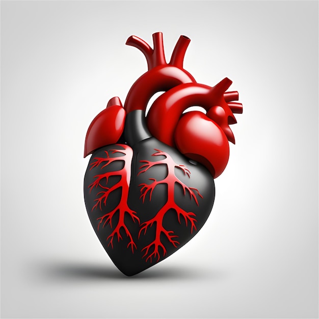Illustration des menschlichen Herzens