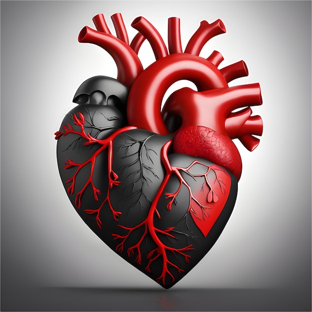 Illustration des menschlichen Herzens
