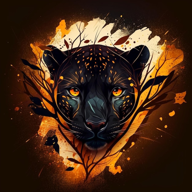 Illustration des Pantherdesigns