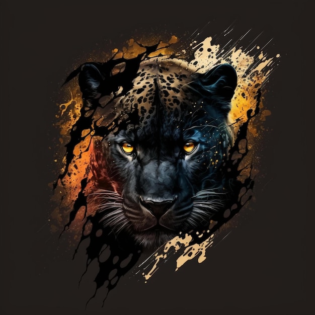 Illustration des Pantherdesigns