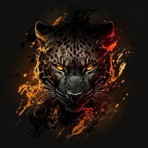 Illustration des Pantherdesigns