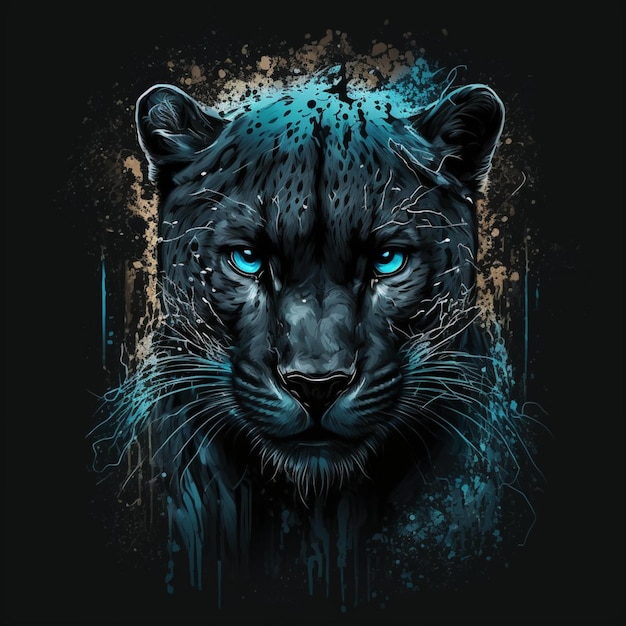Illustration des Pantherdesigns