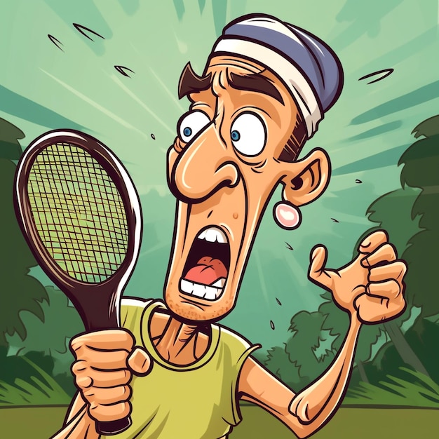 Foto illustration des tennis