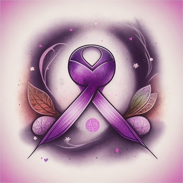 Illustration des Weltkrebstages. Nationaler Tag der Krebsüberlebenden, generiert durch KI