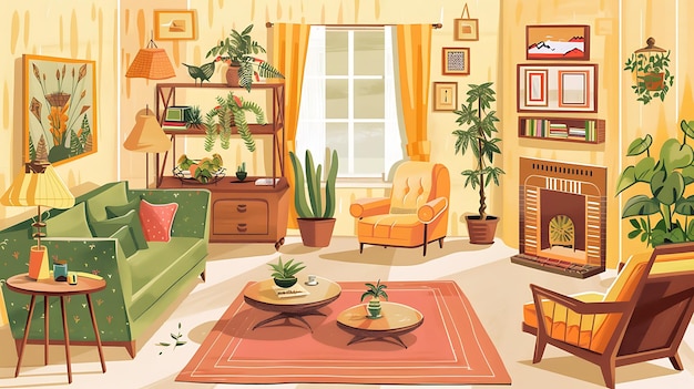 Illustration Design Konzept Hintergrund modern renderen
