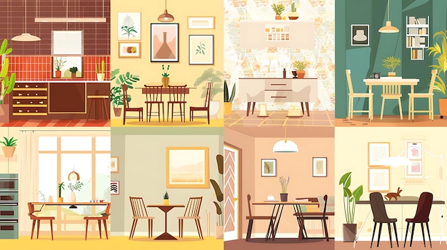 Illustration Design Konzept Hintergrund modern renderen