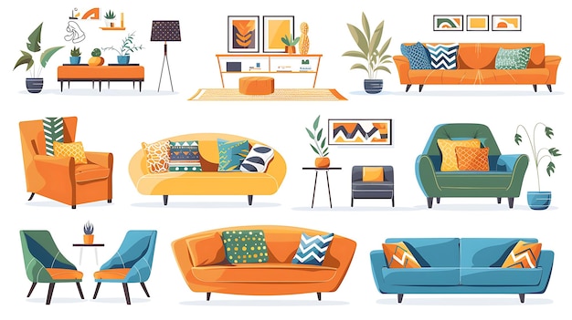 Illustration Design Konzept Hintergrund modern renderen