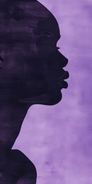 Illustration einer afroamerikanischen Frau in lebendigen Farben, die vom Hintergrund isoliert ist