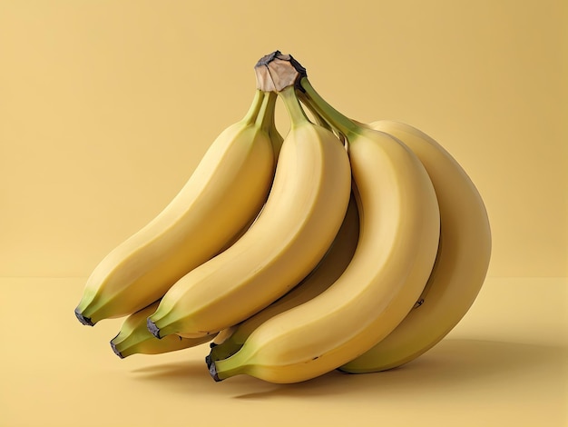 Foto illustration eines bananenbündels