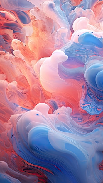 Illustration eines lebendigen Mobiltelefons vor einem farbenfrohen Hintergrund