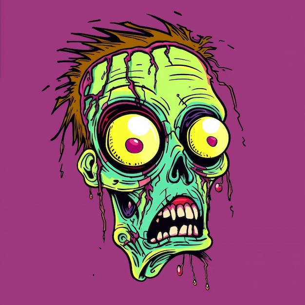 Foto illustration eines zombies