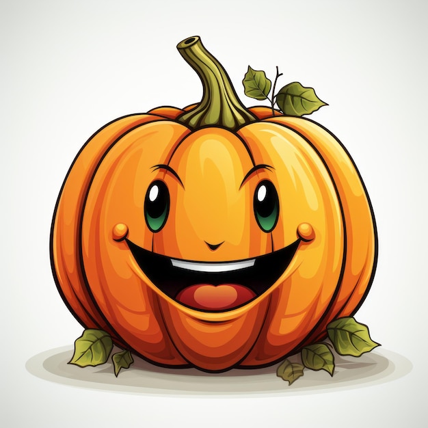 Illustration Halloween-Kürbis-Kunstdesign