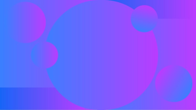 Illustration Magenta blau und rosa Kreis mit Gradientfarbe abstrakter Hintergrund