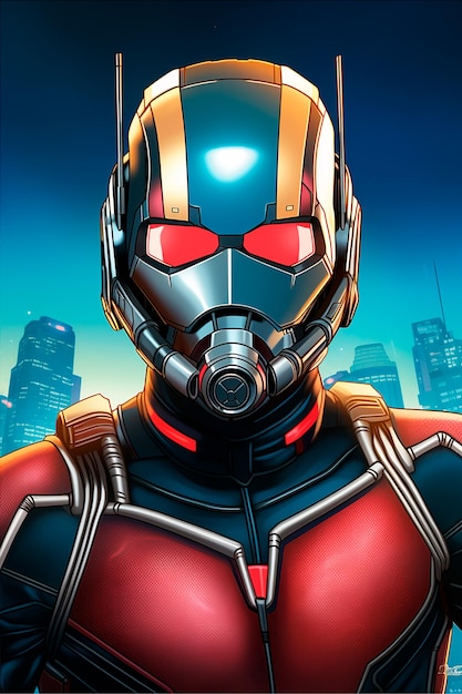 Foto illustration von marvel antman