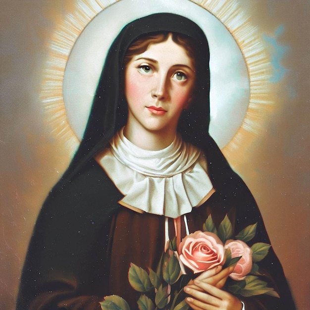 Illustration von Saint Rose de Lima