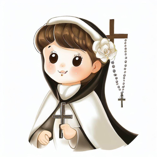 Illustration von Saint Rose de Lima