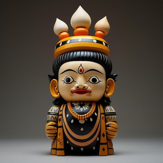 Illustration von Yakshagana Sosaku Kokeshi