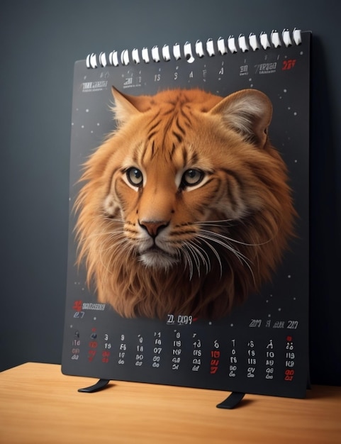 Illustrationsdesign-Kalender