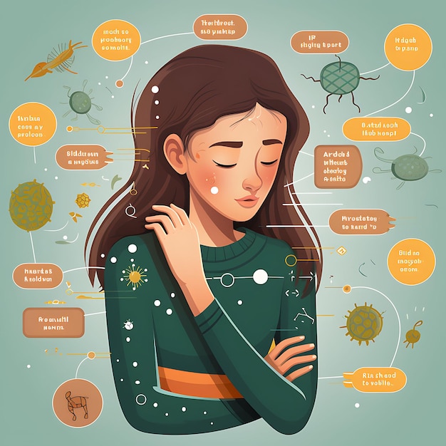 Illustrierter Leitfaden zum Vergleich der Symptome verschiedener Krankheiten und Gesundheitszustände für eine genaue Diagnose