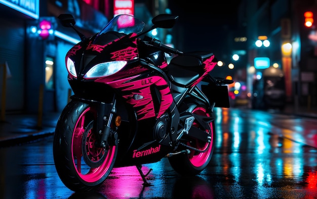 iluminação para fotografia de moto