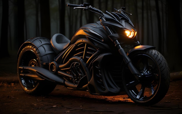 iluminação para fotografia de moto