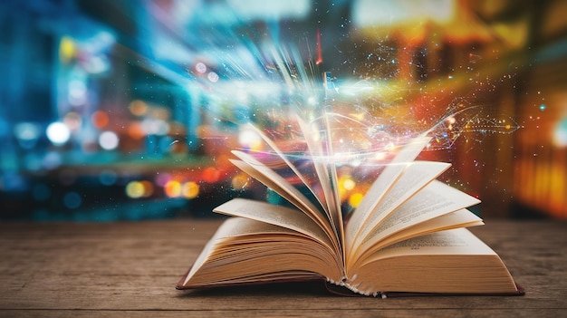 Iluminación literaria Una fusión de conocimiento y tecnología