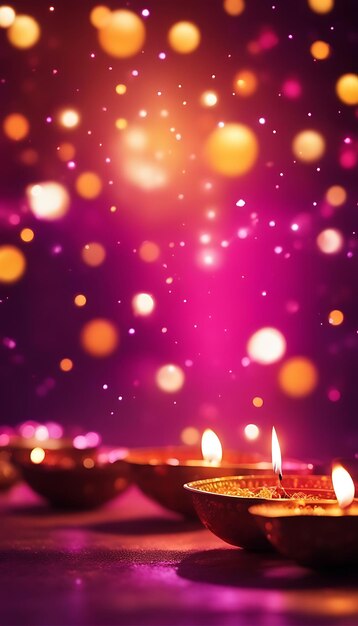 Iluminando Navratri y Diwali con vibrantes dias florales y luces para una celebración festiva