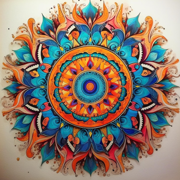 Ilustra??o de mandala