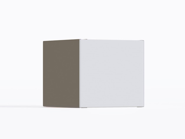 Ilustração 3D de caixas de papelão para presentes