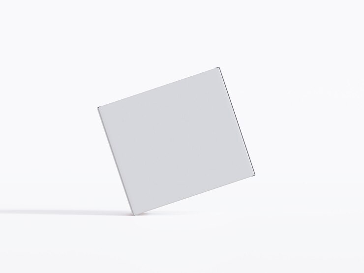 Foto ilustração 3d de caixas de papelão para presentes