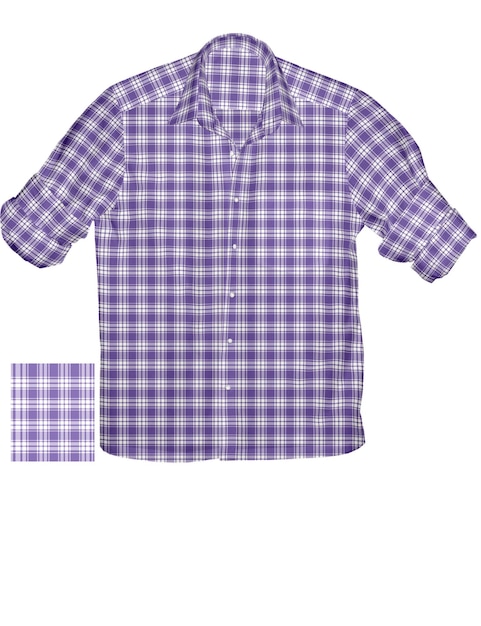 Foto ilustração 3d de camisa masculina da estação de outono