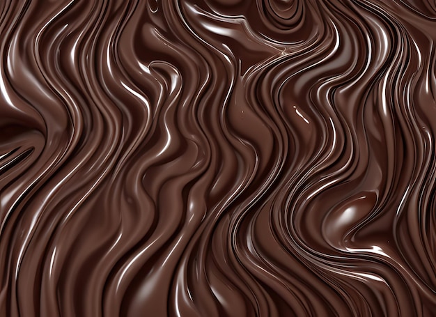 Ilustração 3D do Dia Mundial do Chocolate