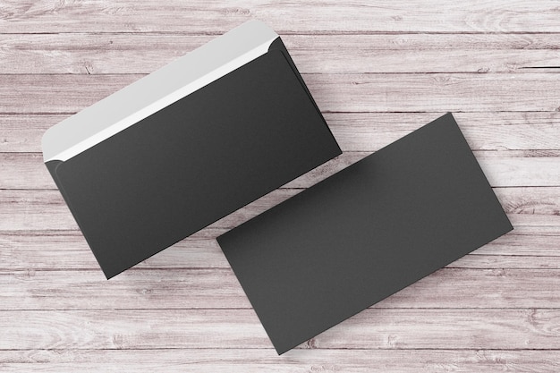 Ilustração 3D Formato de envelope A5 isolado
