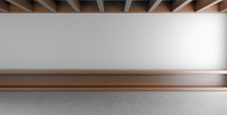 Foto ilustração 3d renderizando grandes interiores brilhantes modernos de luxo computador de maquete de sala de estar digitalmente
