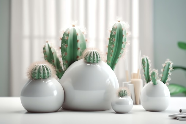 Ilustração bonito de Cactus