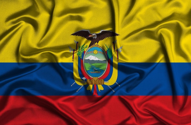 ilustração da bandeira do equador