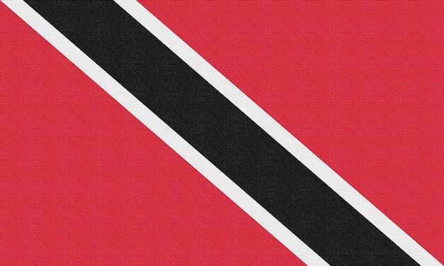 Ilustração da bandeira nacional de Trinidad e Tobago