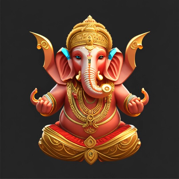 Ilustração da imagem de God Ganesh
