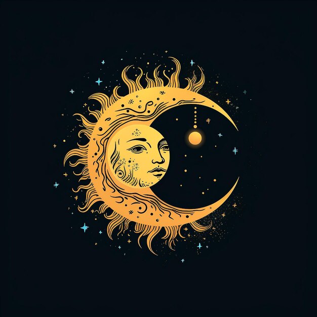 Ilustração da Lua