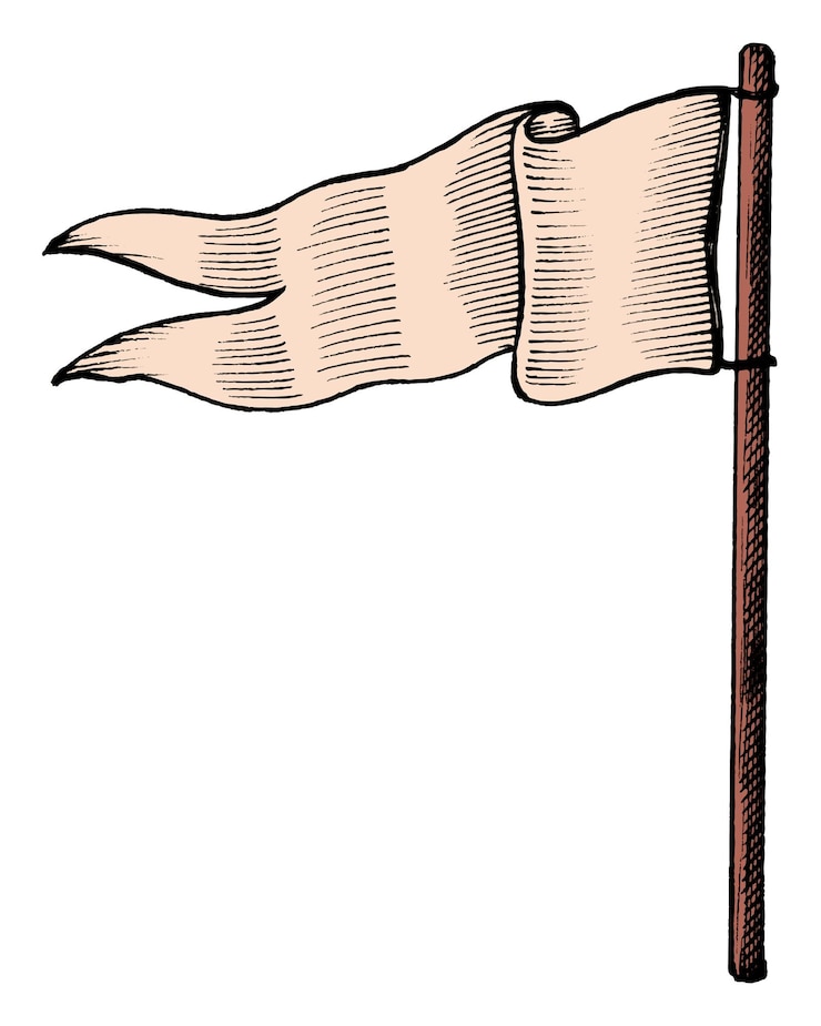 Foto ilustração de bandeira png de fundo transparente