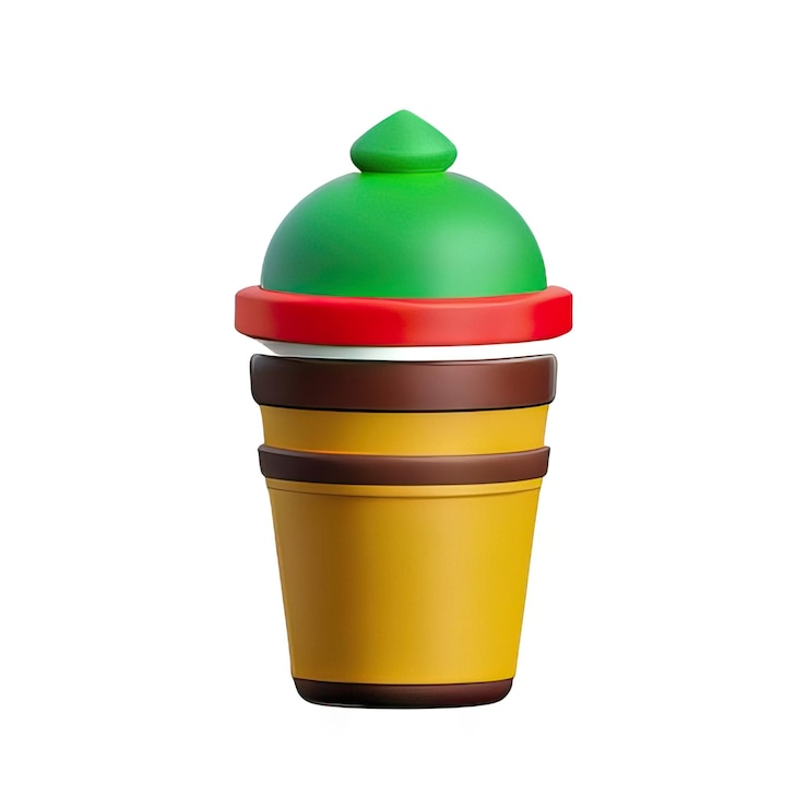 Foto ilustração de burger 3d