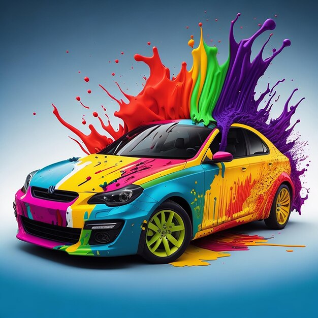 Carro Colorido Imagens – Download Grátis no Freepik