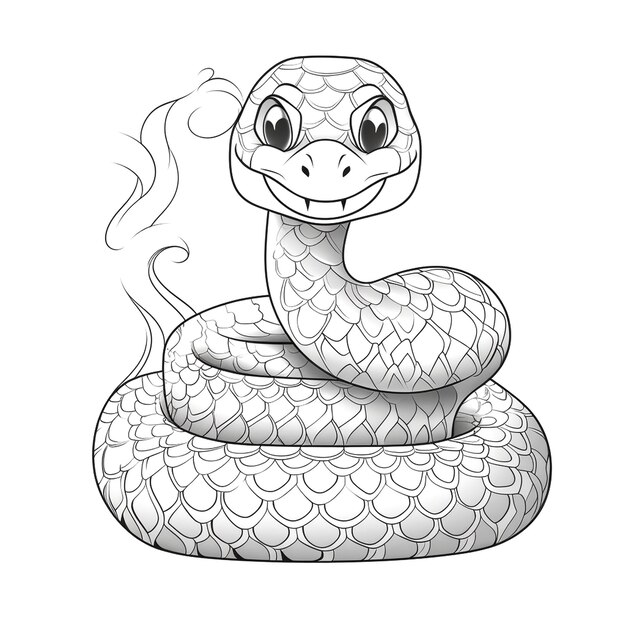 Desenho Para Colorir cobra - Imagens Grátis Para Imprimir - img 10355