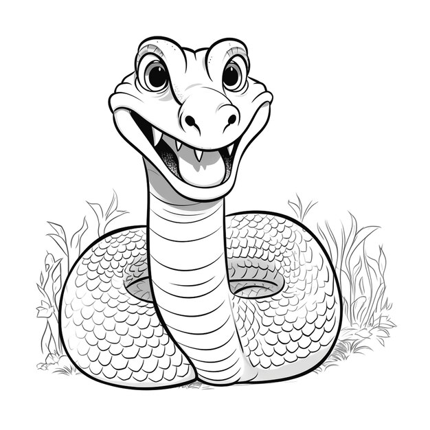 ilustração de cobra