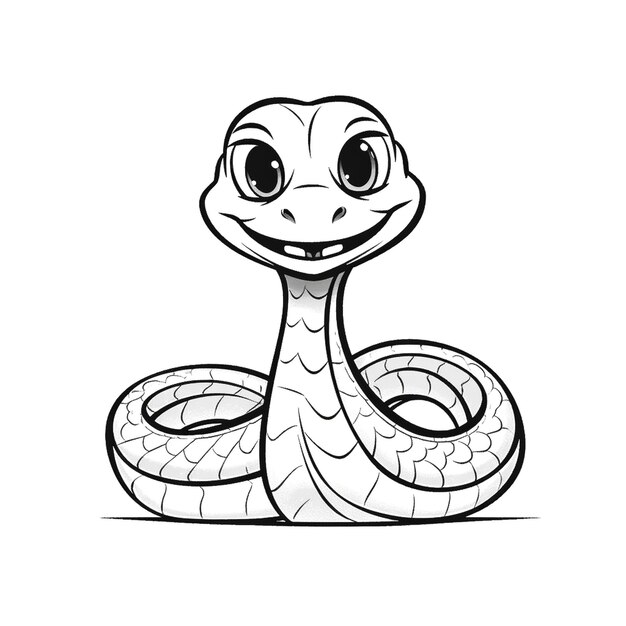 Foto ilustração de cobra