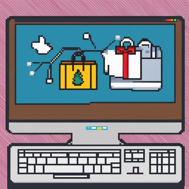 Foto ilustração de cyber monday