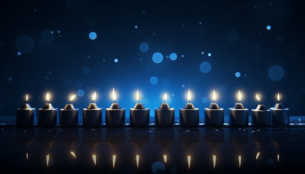 ilustração de design criativo de hanukkah