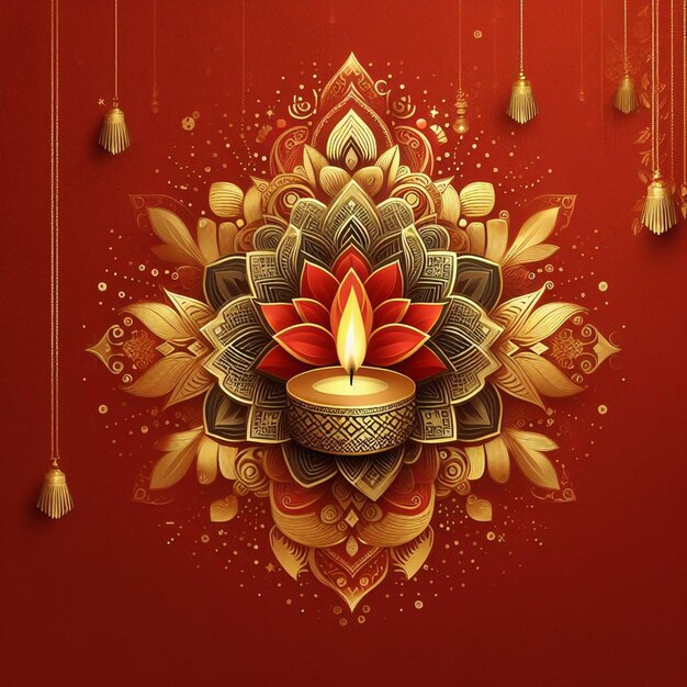 Ilustração de DIWALI BALI